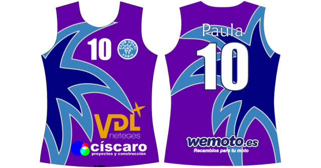 Camiseta Líbero Club Voleibol XAbia 2017-2017