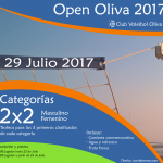 Cartel Open Oliva 2017