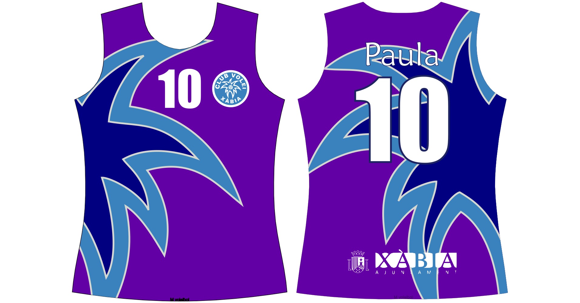 Camiseta Club Voleibol XAbia Líbero 2017-2017